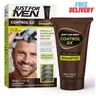 Men's Control GX Grey-Reducing Shampoo,Gradual Color for Stronger Hair, 4 Fl Oz