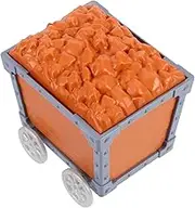 Treasure Box Trolley Multifunctional Storage Decorative Mining Cart Toy Safe for Children