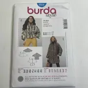 BURDA Style Sewing Pattern 7131 UNCUT Women's Jacket Size 10/12/14/16/18/20/22