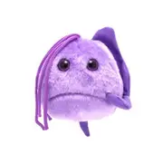 Giant Microbes Tricomoniasis Human Biology Soft Plush Cuddle Stuffed Toy Purple