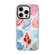 iPhone 16 Pro Clear Case MagSafe Compatible Seashell