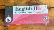 English II Vocabulary Cards Academic Study Card Set Sealed In Original Box