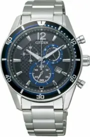 Japan Citizen Collection VO10-6741F Alterna Eco-Drive Solar Chronograph Watch