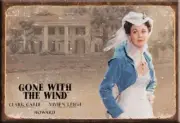 GONE WITH THE WIND - scarlett o'hara - METAL REFRIGERATOR MAGNET 2x3" NEW