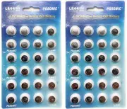 48 PC LR44 Button Cell 1.5V Batteries AG13 A76 Watch Toy Calculator BEST by 2029