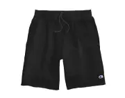 Champion C-Life Reverse Weave Cut Off Black Men's Shorts 89597-001