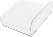 LOORGVEL Wall Mount Floating Shelf for Monitors Cameras Clear No Drill Installation Small Wall Mount Storage Sturdy Design for Secure Mounting