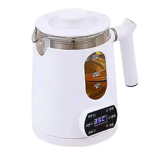 110V美規養生壺美國日本保溫玻璃花茶壺家用0.8L多功能電熱水壺