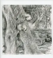 Original Pencil Drawing Carol Eugenia Graham ‘Many Have Come to His Door’