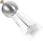 Cabilock Handheld Grinder Stainless Steel Manual Mill Coarseness Kitchen Supplies for Fresh Seasoning for Sea Salt Pepper Cumin