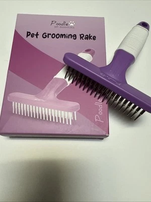 Poodle Pet Essentials Pet Grooming Rake, New In Box