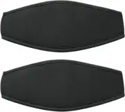 2PCS Diving Goggles Hair Protector Wrap Neoprene Mask Strap Cover Neoprene Divin