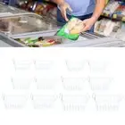2 Pieces Freezer Storage Basket Freezer Wire Basket Divider Pantry Organization