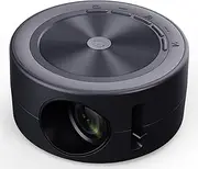 AERXHF Mini Projector, Portable Projector Full HD 4K Home Theater Video Projector,100" Display, Built-in Speaker - USB and Micro SD - Compatible with iPhone iPad, Android Phones