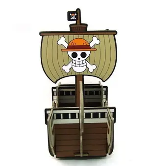 GIFT41 4165本通  ONE PIECE 海賊王 航海王 造型置物架 黃金梅莉號