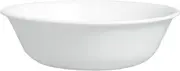 Corelle Vitrelle (Set of 4 Pieces) 18-Oz Soup/Cereal Bowls, Chip & Crack Resistant Glass Dinnerware Set Bowls, Winter Frost White