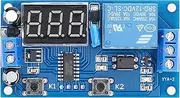 Infinite Cycle Delay Timing r Digital Relay Module ON/Off Control Switch with Display Relay Module Multicolor One Size