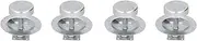 4set Proof Hive Feet, Beehive Stainless Steel Tripod Beehive Anti Device Proof Base Screw Fixed for Beekeeper