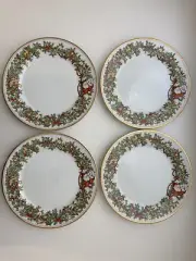 FITZ & FLOYD (ROBERT FLOYD) ST. NICHOLAS DINNER PLATES - 8