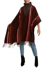 MSRP $98 Steve Madden Striped Puffcho Red Size OSFA