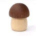 Cartoon Mushroom-like Large Capacity Paper Clip Dispenser for Office