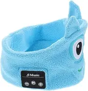 Uonlytech Music Headscarf Panda Party Supplies Headband Panda Ears Headband Skin Care Headband Face Band Plush Sleeping Eye Cover Polyester