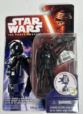 New Star Wars The Force Awakens First Order Tie Fighter Pilot #B3450 In Package