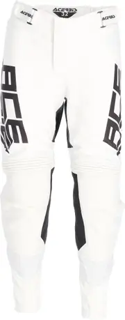 Acerbis K-Flex S23, textile pants , color: White , size: 30