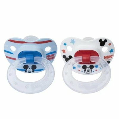 NukDisney BabyOrthodontic Pacifier Nuk Comfort and Oral Heath 0-6Months BPA FREE