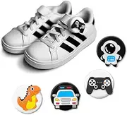 4 Pack for Airtag Shoe Holder for Kids, Cute Silicone Toddler Air Tag Holder for Kids Shoes - Waterproof AirTag Accessories Case for Child