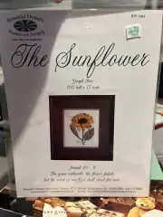Beautiful Threads Needlework Designs Cross Stitch Pattern - The Sunflower