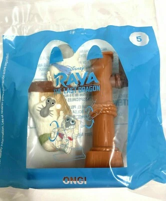 Disney RAYA THE LAST DRAGON #5 Ongi McDonald's 2021 Happy Meal Toy ** NEW **