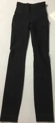 Lululemon Women’s In Focus Run Tight Sense Knit LW5CU9S Black Size 2