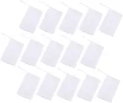 Baluue 150 Pcs Soap Foam Net Soap Pouch Making Net Soap Packing Soapdish Face Balm Soap Saver Soap Pouch Shower Foaming Nets Bubbling Pe White