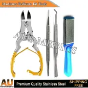 Podiatry Heavy Duty Cantilever Nail Cutter Manicure Pedicure & Foot Rasp File