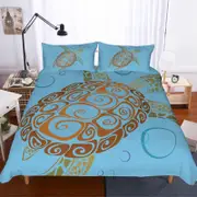 3D Abstract Turtle Quilt Cover Set Bedding Set Pillowcases