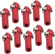 SOESFOUFU Metal Ball End Holder Ball Joint Linkage for Toys 10pcs Set Simple Design Easy Installation Red