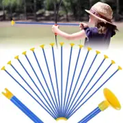 16 Pcs Bow and Arrow Toys Child Kids Play Replacement Suction Cup Arrows