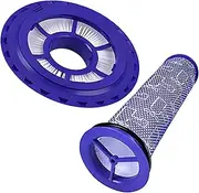 DC41 & DC65 Filter Kit for Dyson Vacuum Cleaners - Washable Pre Motor Filter + Post Motor HEPA Filter, Replacement for Dyson DC41 and DC65 Filter, Dust Filter Spare Part