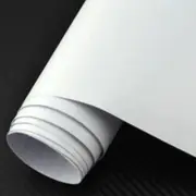 Matt Satin White Bubbles Free Vinyl Film Wrap Sticker Decal 300x200mm Cricut