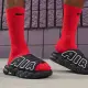 【NIKE 耐吉】拖鞋 涼鞋 涼拖鞋 運動 休閒 籃球造型 男鞋 AIR MORE UPTEMPO SLIDE 黑色(DV2132001)