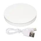 Travel Compact Mirror with UV Camera – 2X Magnification, LED Makeup Mirror