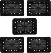 Generic 5 Pieces Seed Starter Trays Seed Propagator, Garden Germination Trays,Seedling Pots for Plant Leaf Cuttings, Professional