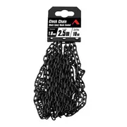 Pinnacle 1.8mm x 2.5m Black Matte Clock Chain