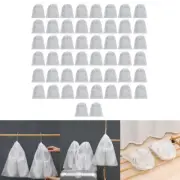 50Pcs Shoe Dust Bags Anti Yellowing Non-woven Dust-proof Bag With Drawstring PR