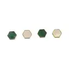 Nordic Modern Cabinet Knob Hexagonal Drawer Knobs Shoe Cabinet