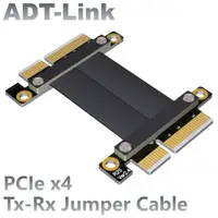 在飛比找蝦皮購物優惠-[訂製]ADT-Link PCI-E 3.0延長線 x4 公