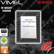 Photo Frame Camera 64GB WIFI Home Security LIVE Night Vision Nanny Mini
