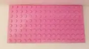 LEGO Friends Pink Baseplate 8x16 Base Bottom Plate Minifigure Building Part