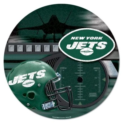 NFL New York Jets Round Puzzle Jigsaw Puzzle Football 500 Pieces Pcs 51cm